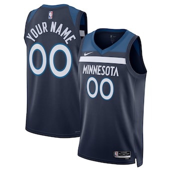 Custom Minnesota Timberwolves Jersey